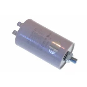 Üzemi Kondenzátor Univerzális Készülékekhez - 15µF / 450V - M8 Rögzítőcsavarral (CBB60 típus)