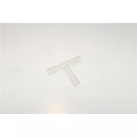 'T' Csatlakozó Spinel Kávégéphez – 8 mm – Átlátszó műanyag – Due Lux szériához (Spinel kompatibilis)