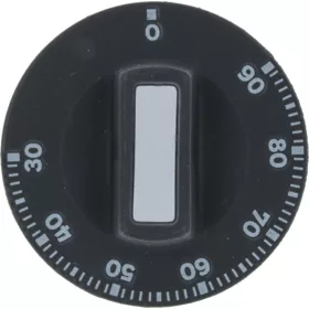 GOMB FEKETE ø 50 mm 0-90°C