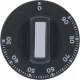 GOMB FEKETE ø 50 mm 0-90°C