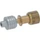 Hűtéstechnikai berendezés cső szűkítő ø 6/1/4'-1.8mm Ms 00