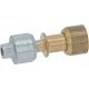 Hűtéstechnikai berendezés cső szűkítő ø 6/1/4'-2.5mm Ms 00