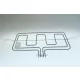 Sütő/főzőkészülék fűtőelem felső GRILL23 1250/2200W