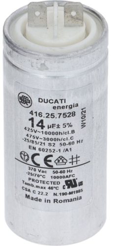 CAPACITOR DUCATI ENERGIA 14ľF