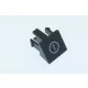 DELONGHI kávégép gomb fekete(abs) srg be-/kikapcsolás EC685(T)