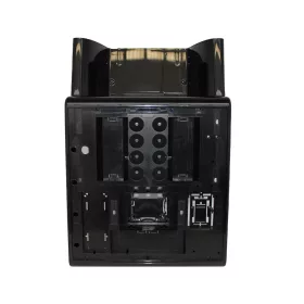 Előlap Ajtó Saeco Vending Italautomatához – Fekete – Phedra Evo szériához (421945012611 kompatibilis)