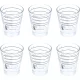 Motta Eszpresszó Mérőpohár Készlet - 60 ml, 6 db - Szitanyomott skálával (1412)