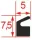 FEDÉL TÖMÍTÉS 5x7,5 mm - 10m