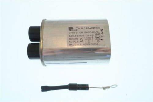 KONDENZÁTOR KÉSZLET 1.0/1.05uF 2100V (+DIÓDA)