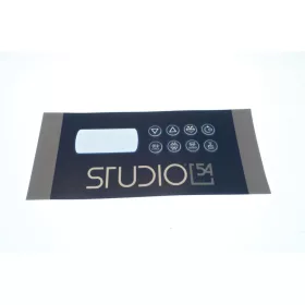   Vezérlő Panel Címke Studio 54-hez – 2019-es Logóval – Alexander 5T / 10T / 15T (T8-64701620 kompatibilis)