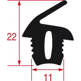 Ajtó tömítés sütőhöz mod. GUA30015