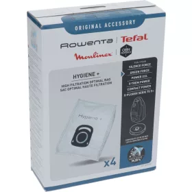 Hygiene+ Porzsák Rowenta / Tefal / Moulinex-hez - 4 db - Silence Force / X-Trem Power (ZR200520)