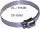 BOSCH / SIEMENS / BALAY mosógép tömlőbilincs 00172272