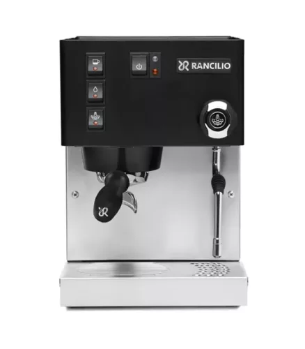 Rancilio Silvia V6 Nera E & Rancilio Stile SD Nero & Rancilio Knock Box