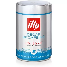 illy Decaffeinato koffeinmentes őrölt kávé, 250g (525N)