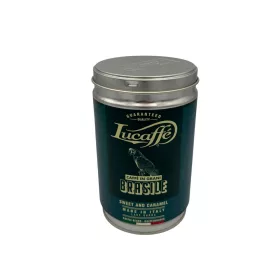   Lucaffé Brazil Szemes Kávé – 100% Arabica, 250g – Fémdobozos (BRASILE-250G-TIN)
