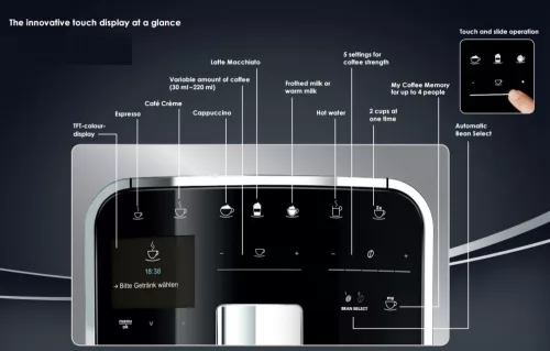 Melitta Barista T Smart automata kávéfőző, ezüst (F830-101)