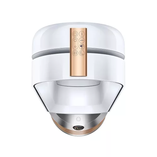Dyson Purifier Cool TP12 De-Nox Légtisztító Ventilátor – HEPA H13, 350° oszcilláció – Fehér/Arany (546519-01)