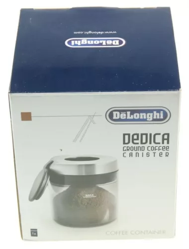 DeLonghi Dedica Őrölt Kávé Tartó – 170g, Légmentes záródás – Dedica széria (DLSC305)