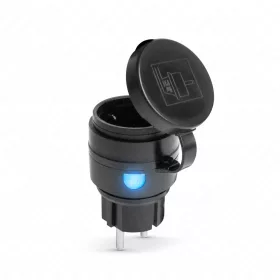   Smart Wi-Fi-si konnektor dugalj, IPX4, kültéri - Amazon Alexa, Google Home, Siri, IFTTT kompatibilitás