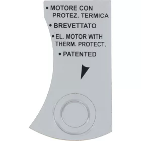 NUOVA SIMONELLI kávédaráló őrlés beállító címke