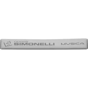   NUOVA SIMONELLI kávégép öntapadós címke 'musica' 95X18 alul