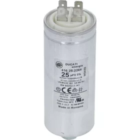 FUTÓ KONDENZÁTOR 25µF 220/240V