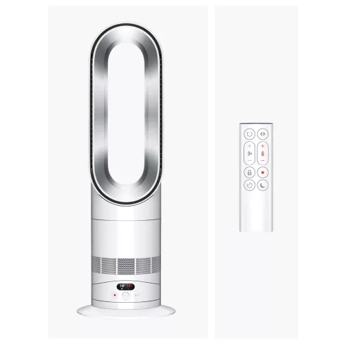 Dyson Hot+Cool™ HF1 Fűtő- és Hűtőventilátor – Jet Focus technológia, Időzítő – Fehér/Ezüst (AM15)