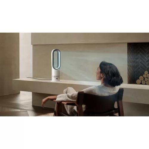 Dyson Hot+Cool™ HF1 Fűtő- és Hűtőventilátor – Jet Focus technológia, Időzítő – Fehér/Ezüst (AM15)