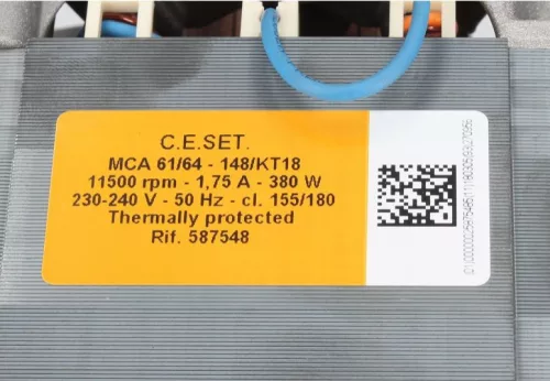 Mosógép Motor 220-240V MCA 61 CA