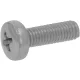 Tr c/alátét PH INOX 5X15mm DIN7985