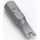 Ipari csaptelep spanner bit #8 1/4' tengely, 1' long