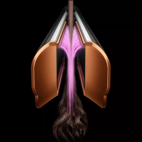 Dyson Airstrait™ Nedves-száraz hajvasaló – Ceramic Pink/Rose Gold – Minden hajtípushoz (598960-01)