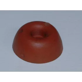 MKN Piros ütköző 25 mm külső, 10 mm magas