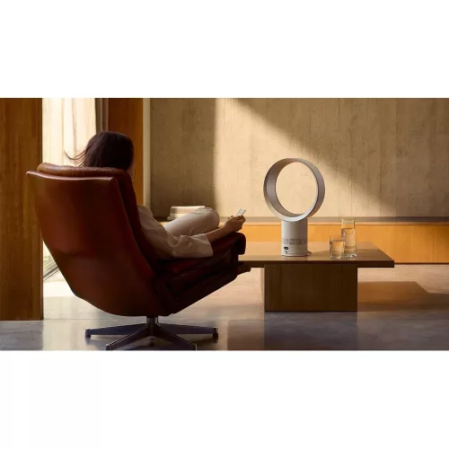 Dyson Cool™ CF1 asztali ventilátor – 30W, Air Multiplier™ technológia – Fehér/Ezüst (AM12)