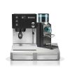 Rancilio Silvia V6 E Black + Rancilio Rocky SD Black + Base Rancilio BS50 Rozsdamentes acél alap