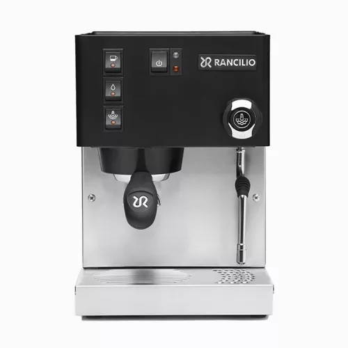 Rancilio Silvia & Rocky Barista Szett (Silvia V6 E Black, Rocky SD Black, BS50 Alap)