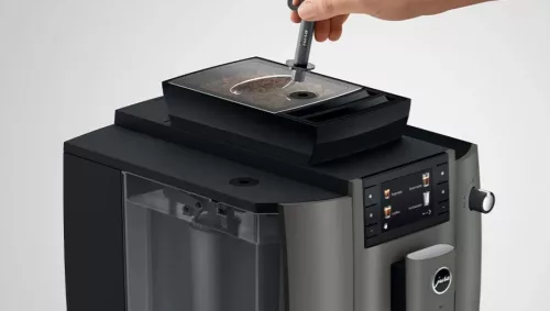 JURA W4 Dark Inox (EA) professzionális automata kávégép
