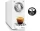 Cremesso Una Automatic kapszulás kávéfőző, Pure White (628853)