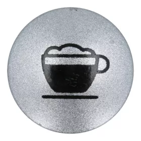 Ezüst gomb 'Milchkaffee' X7