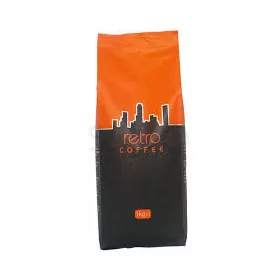 Brando Retro Coffee szemes pörkölt kávé 1000g (63947İ)