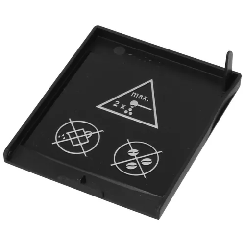 Porkávé csúszda fedél (fekete) Jura Z5 / Z7 / X5