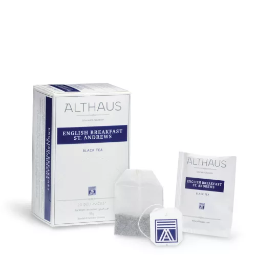 Althaus English Breakfast St. Andrews fekete tea 20 x 1,75 g (665427)