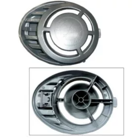 COVER,EXHAUST FILTER SILVER GRAYCK-PJT ABS XR-40
