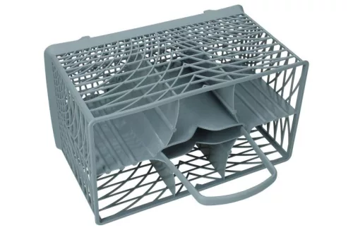 Smeg Mosogatógép Evőeszköz Kosár – Szürke, 8 rekeszes – Smeg mosogatógépekhez (763850637)
