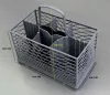 Smeg Mosogatógép Evőeszköz Kosár – Szürke, 8 rekeszes – Smeg mosogatógépekhez (763850637)