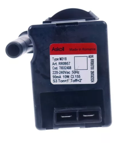 Candy/Hoover Szárítógép Kondenzvíz Szivattyú – Askoll M318, 10W – Beko, Electrolux, Gorenje (RR0957)