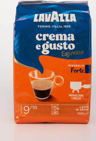 Lavazza Crema e Gusto Forte szemes kávé 1 kg