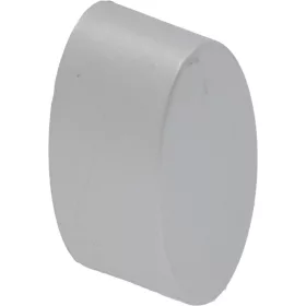 elliptikus nyomógomb 21x11 mm ezüst