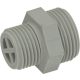 REDUCER OF PLASTIC 1/2"M - 3/4"M